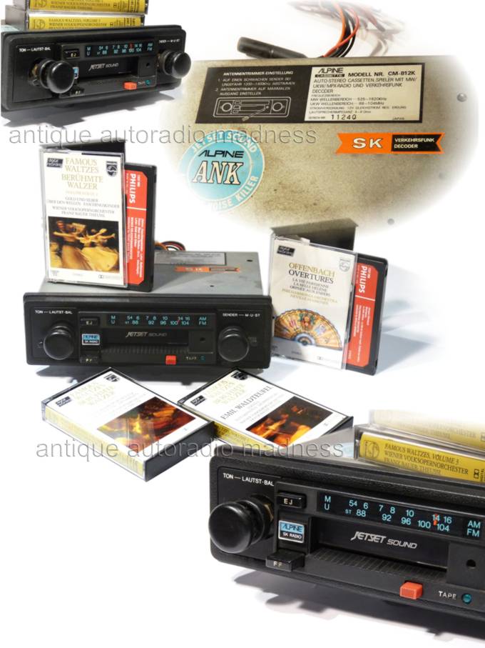 Autoradio ALPINE CM-812K (1978)